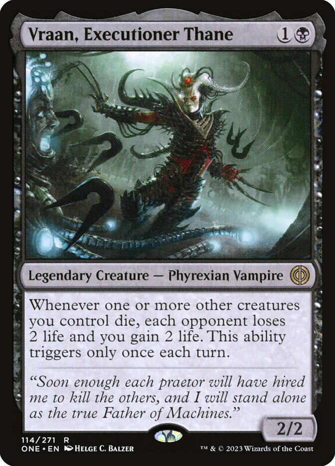 Vraan, Executioner Thane, Phyrexia: All Will Be One · 114/271