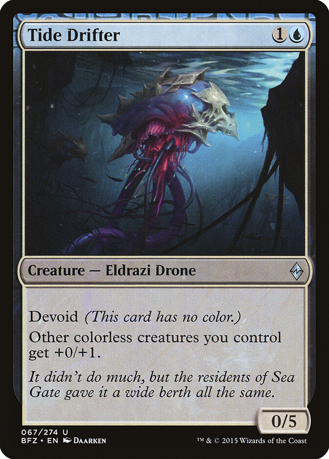 Tide Drifter, Battle for Zendikar · 067/274