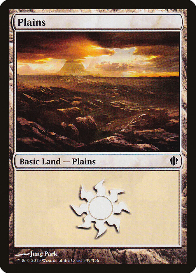 Plains, Commander 2013 · 339/356
