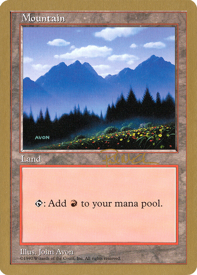 Mountain, World Championship Decks 1997 · pm445