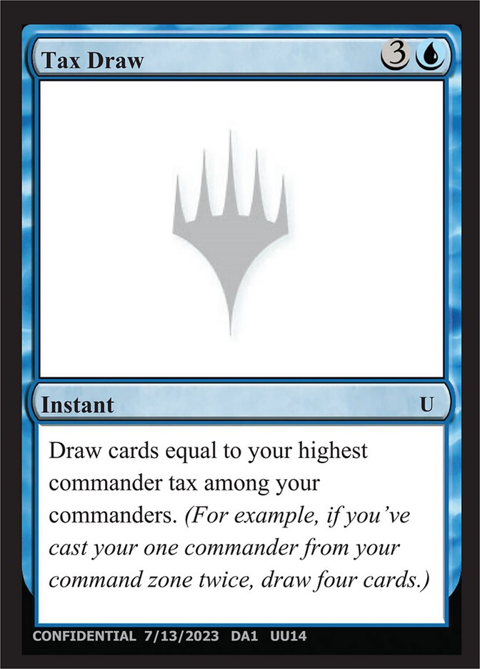 Tax Draw, Unknown Event · uu14a