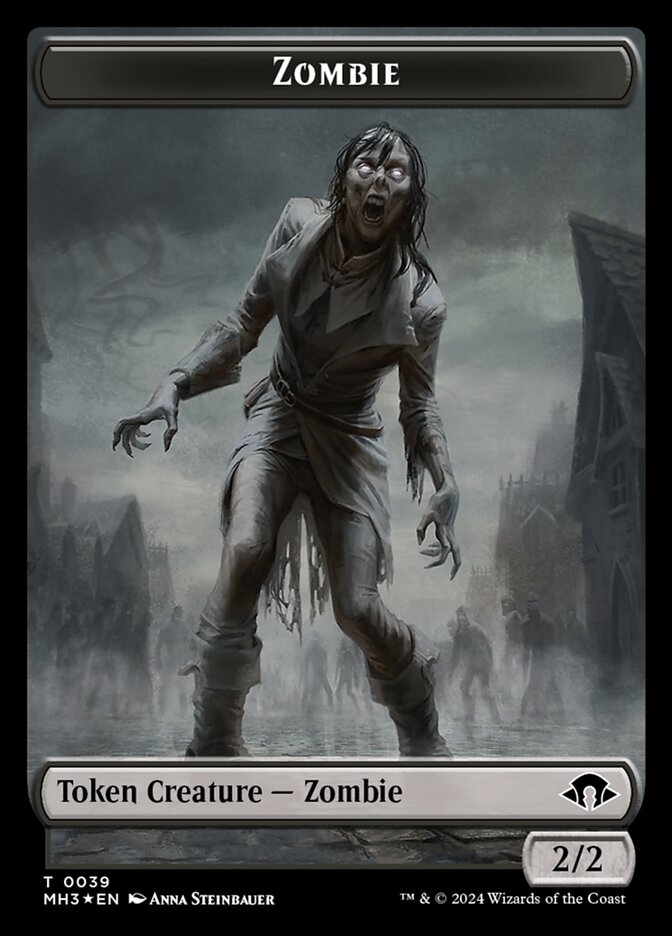 Zombie, Modern Horizons 3 Tokens · 0039