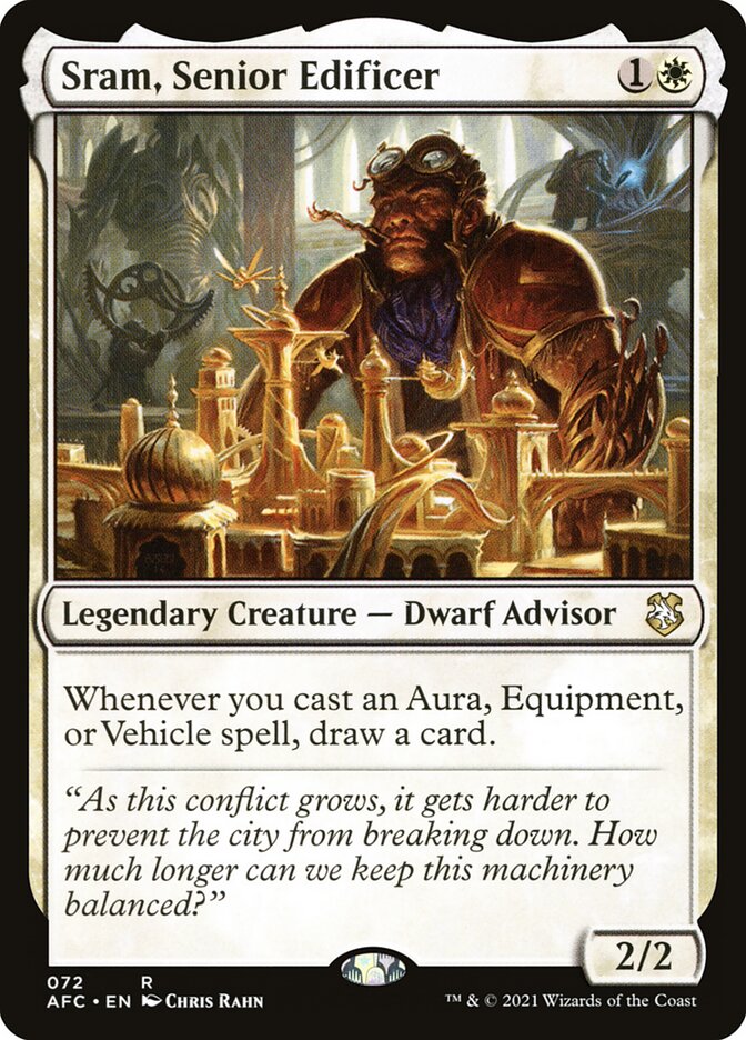 Sram, Senior Edificer, Forgotten Realms Commander · 072