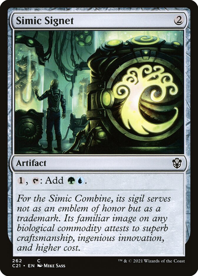 Simic Signet, Commander 2021 · 262