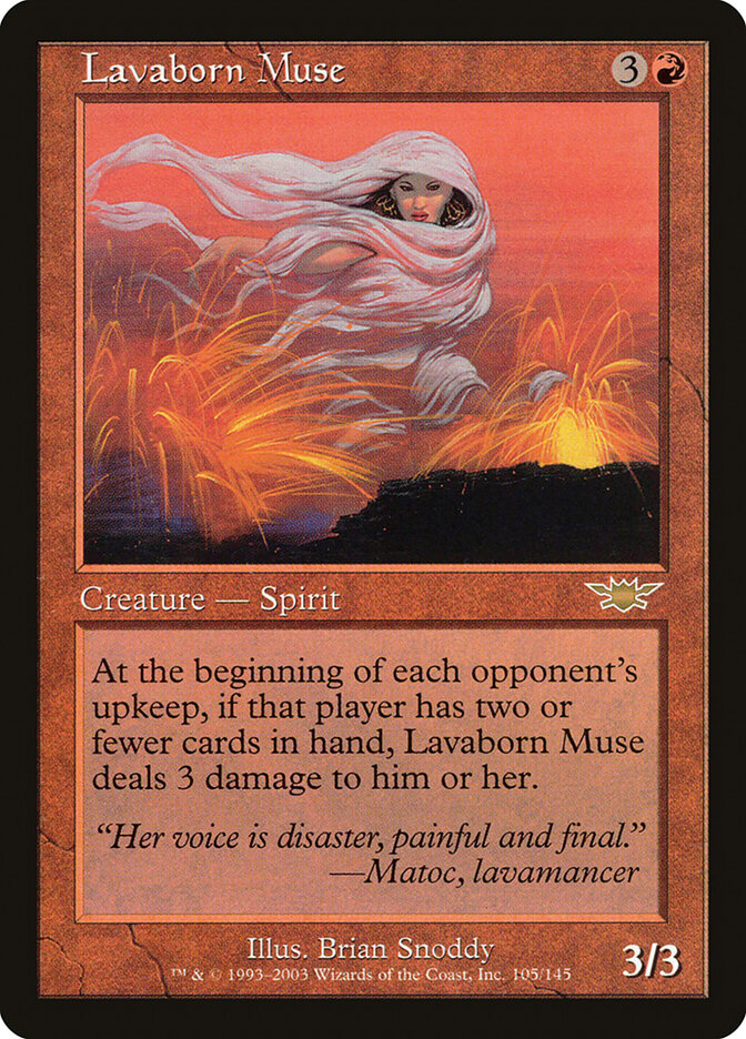 Lavaborn Muse, Legions · 105/145