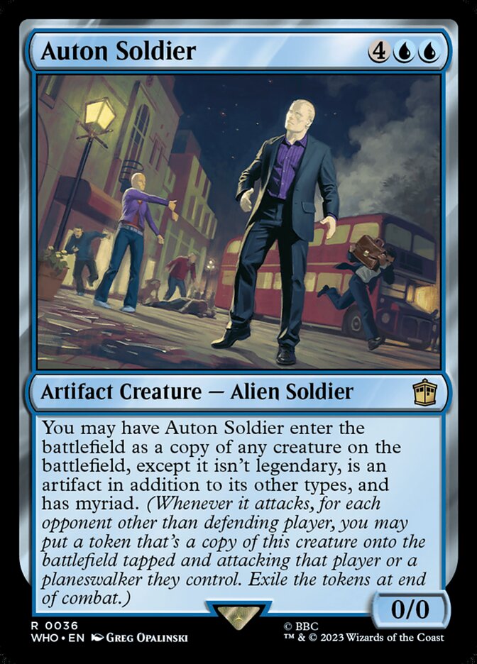 Auton Soldier, Doctor Who · 0036