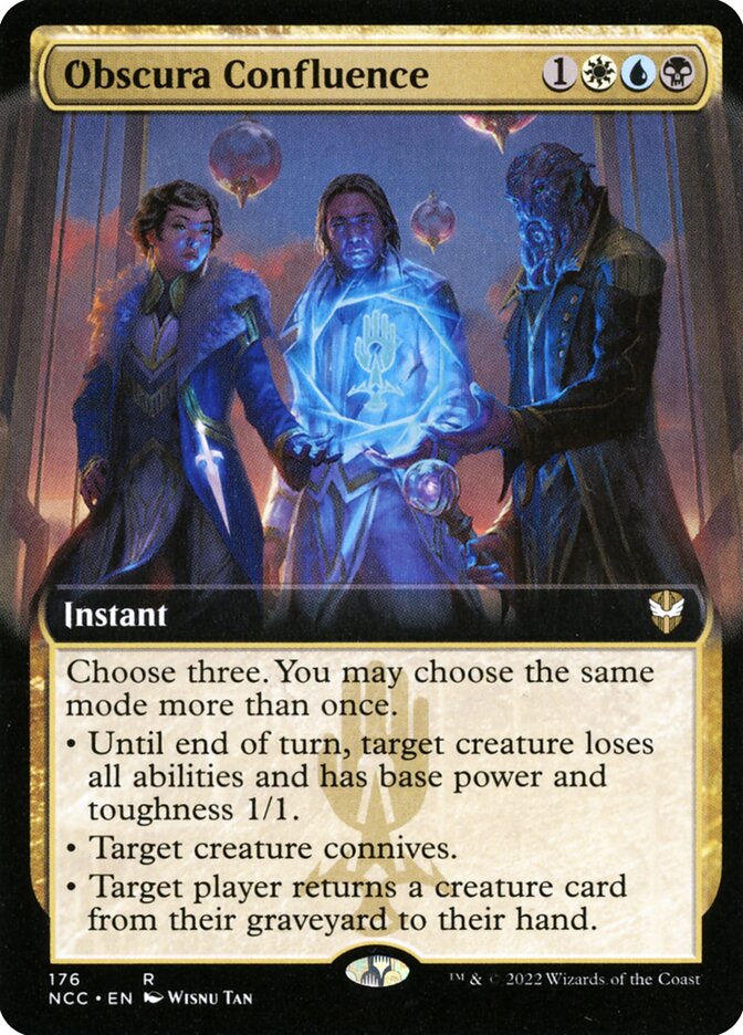 Obscura Confluence, New Capenna Commander · 176
