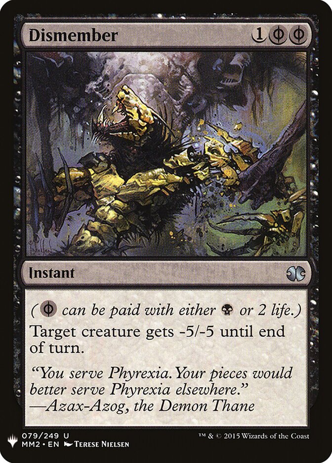 Dismember, The List · mm2-79