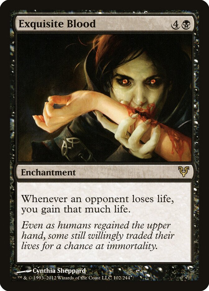 Exquisite Blood, Avacyn Restored · 102/244