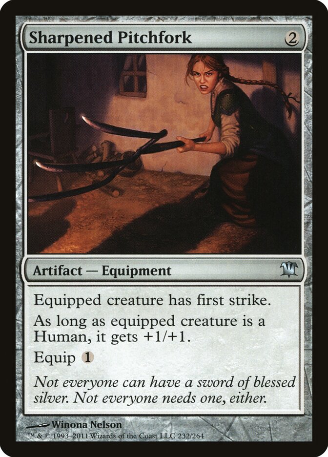 Sharpened Pitchfork, Innistrad · 232/264