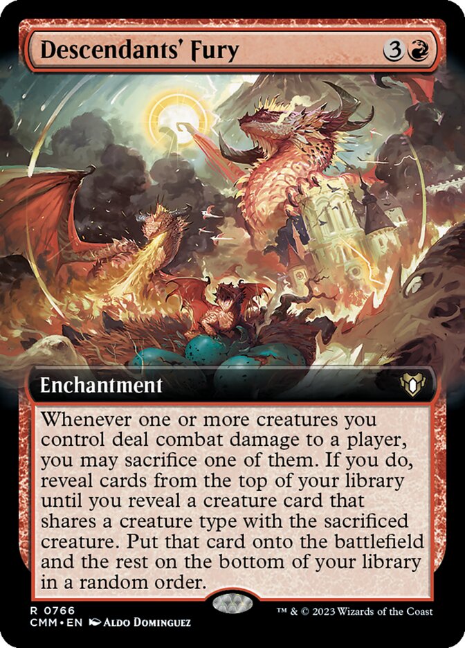 Descendants' Fury, Commander Masters · 0766