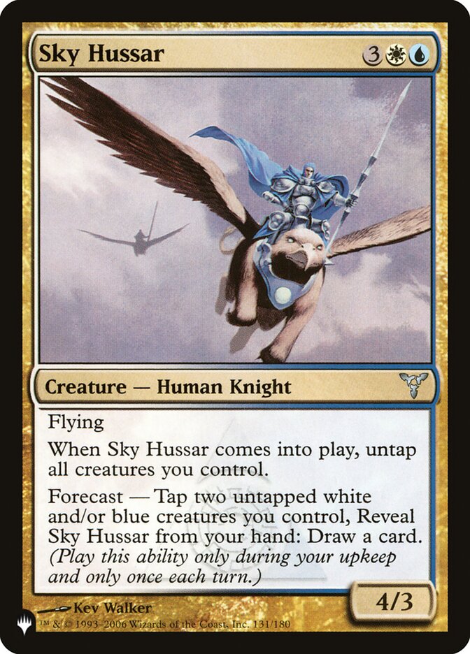 Sky Hussar, The List · dis-131