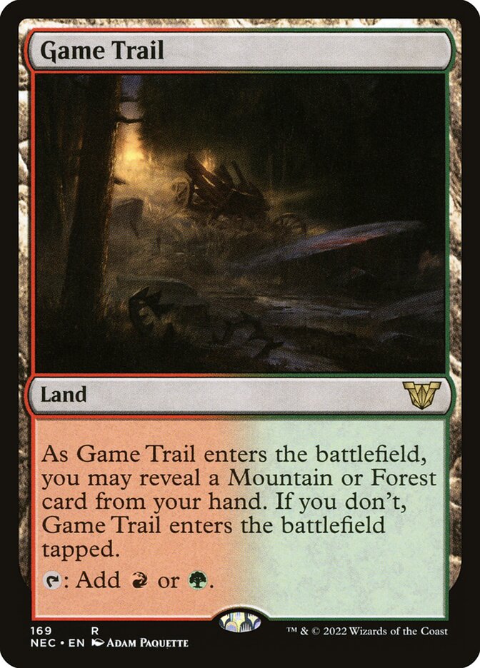 Game Trail, Neon Dynasty Commander · 169