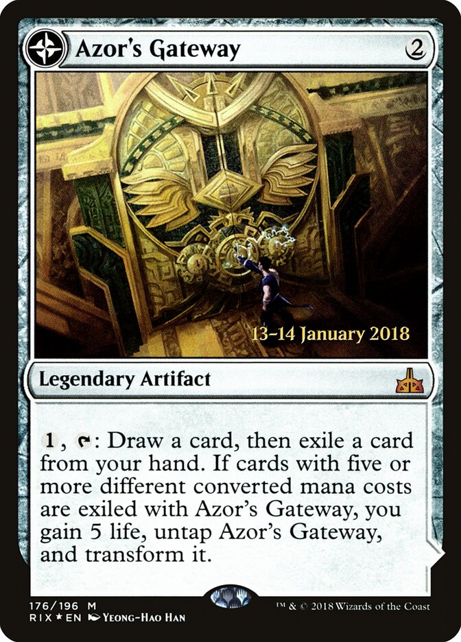 Azor's Gateway // Sanctum of the Sun, Rivals of Ixalan Promos · 176/196