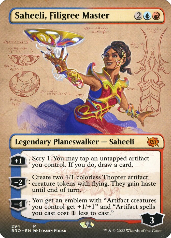 Saheeli, Filigree Master, The Brothers' War · 294