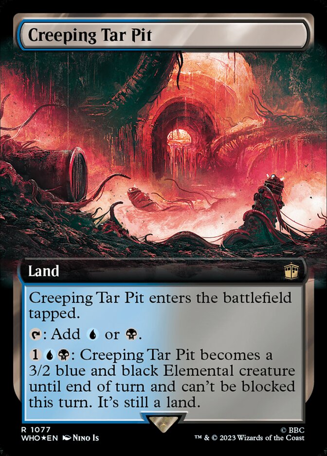 Creeping Tar Pit, Doctor Who · 1077