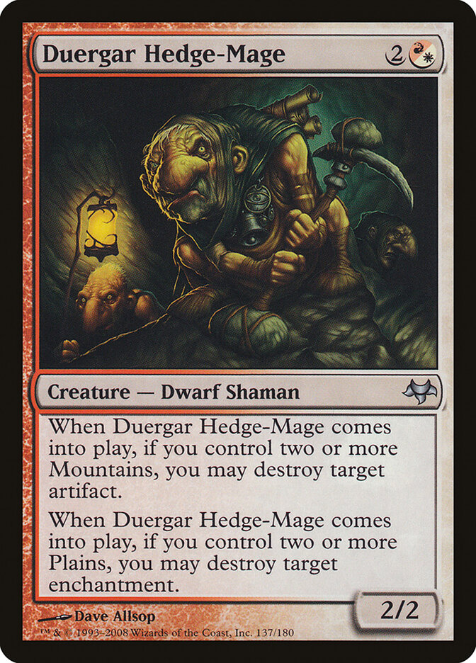 Duergar Hedge-Mage, Eventide · 137/180