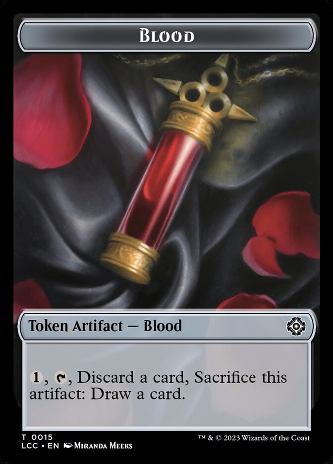 Blood, The Lost Caverns of Ixalan Commander Tokens · 0015