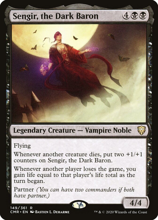 Sengir, the Dark Baron, Commander Legends · 149/361