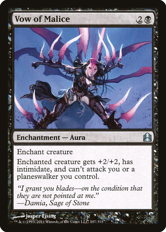 Vow of Malice, Commander 2011 · 107/318