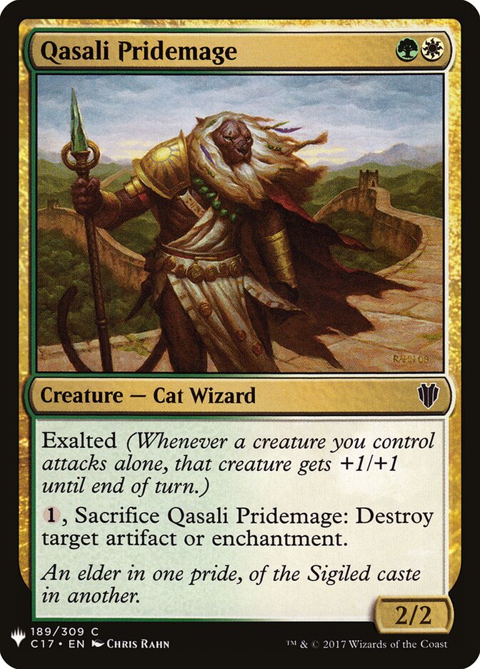 Qasali Pridemage, The List · c17-189