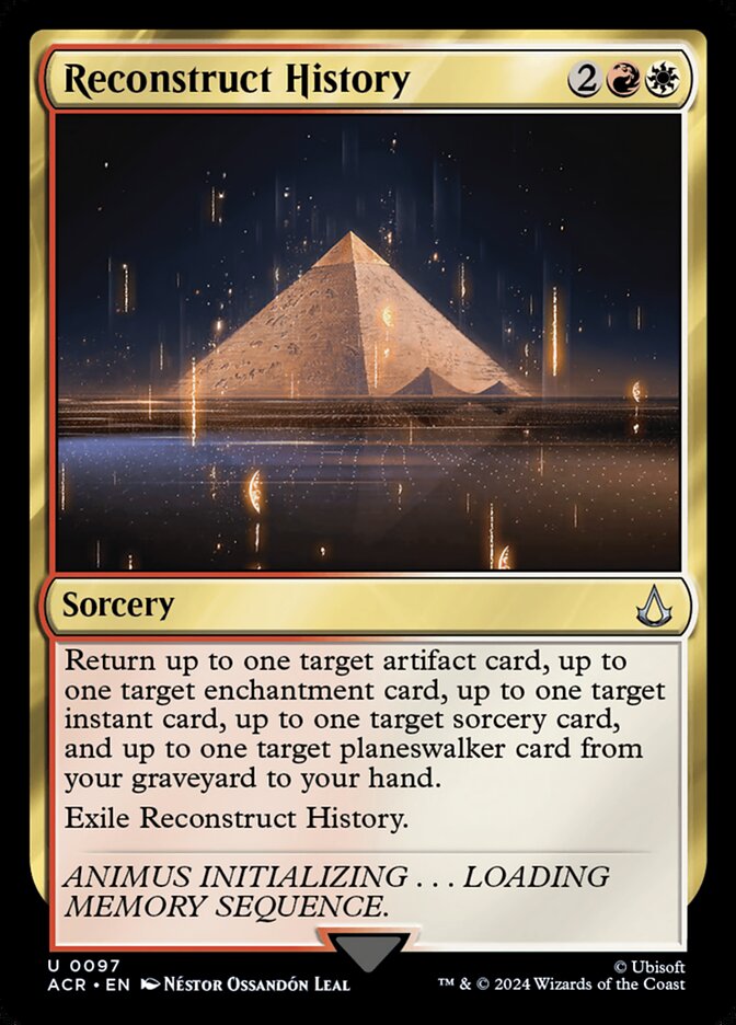Reconstruct History, Assassin's Creed · 0097