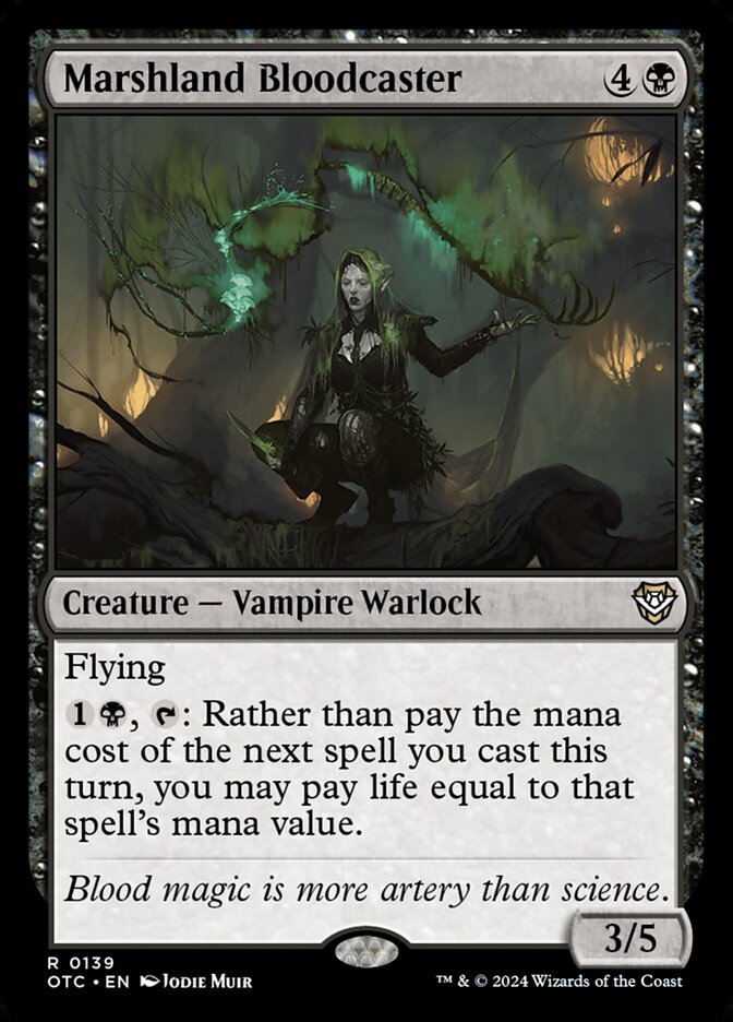 Marshland Bloodcaster, Outlaws of Thunder Junction Commander · 0139