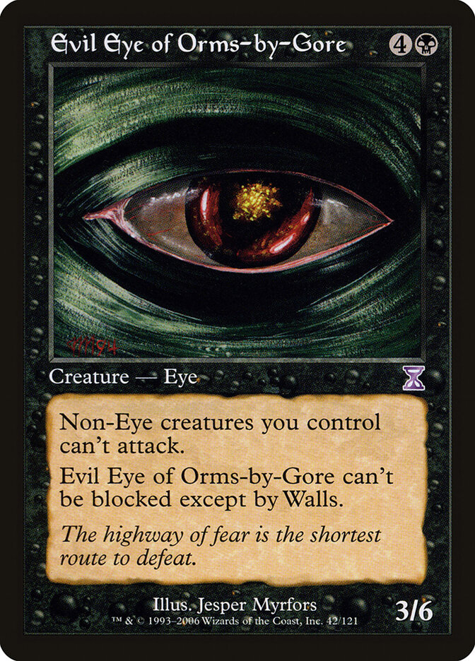 Evil Eye of Orms-by-Gore, Time Spiral Timeshifted · 42/121