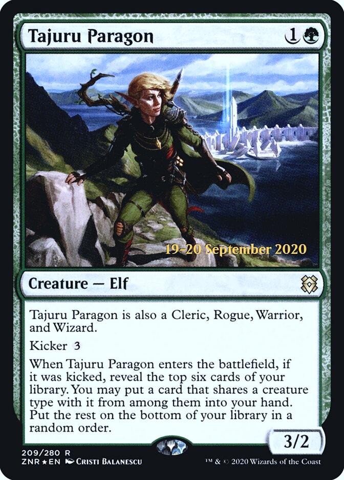 Tajuru Paragon, Zendikar Rising Promos · 209/280