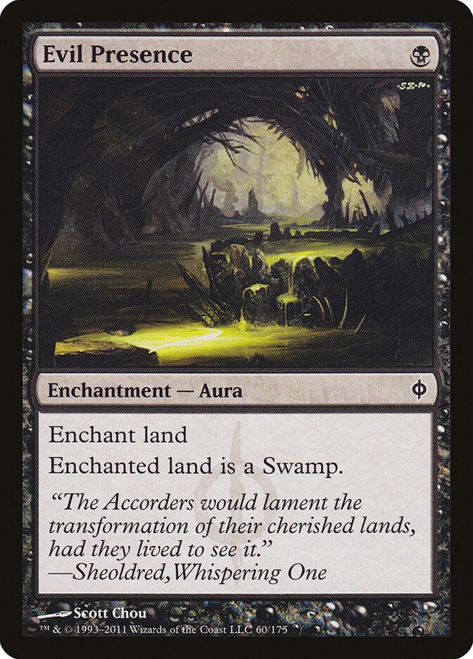 Evil Presence, New Phyrexia · 60/175