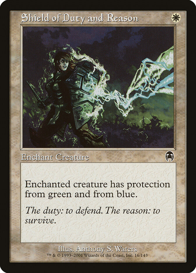 Shield of Duty and Reason, Apocalypse · 16/143