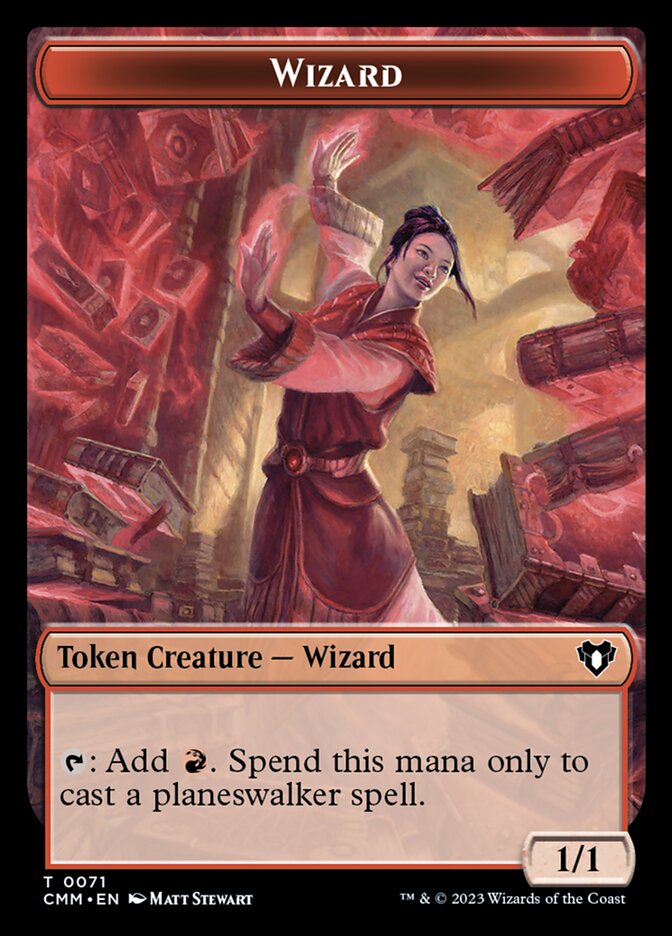 Wizard, Commander Masters Tokens · 0071