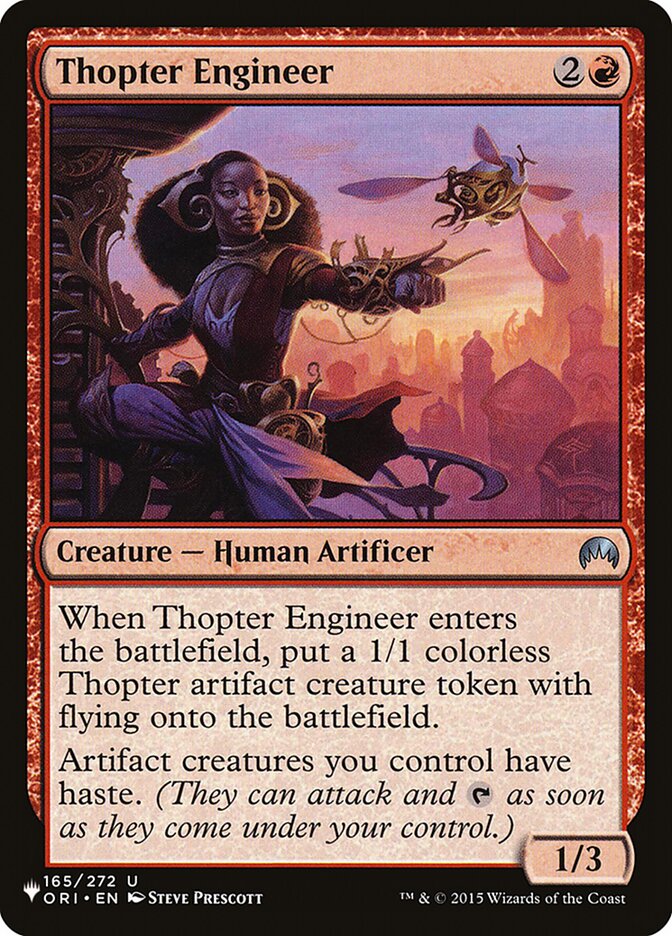 Thopter Engineer, The List · ori-165