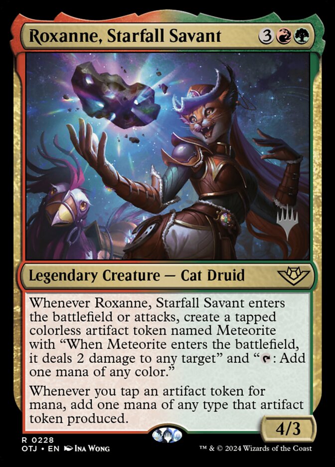 Roxanne, Starfall Savant, Outlaws of Thunder Junction Promos · 0228
