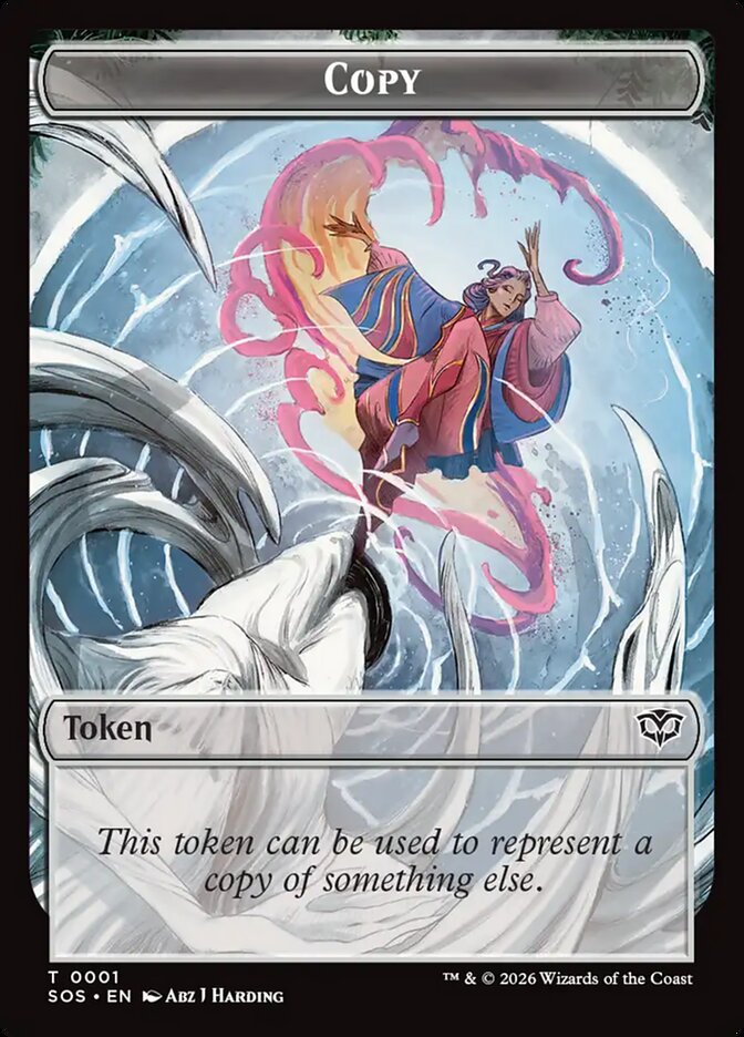 Copy, Secrets of Strixhaven Tokens · 0001