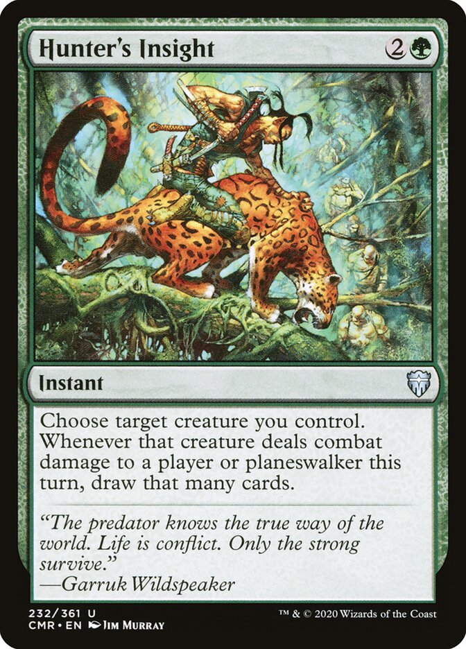 Hunter's Insight, Commander Legends · 232/361