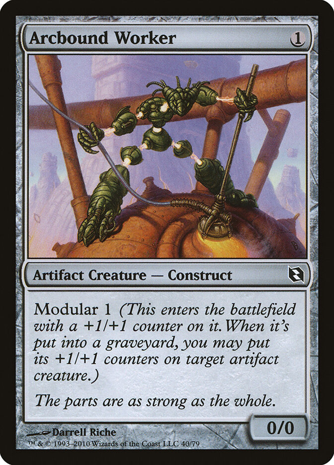 Arcbound Worker, Duel Decks: Elspeth vs. Tezzeret · 40/79