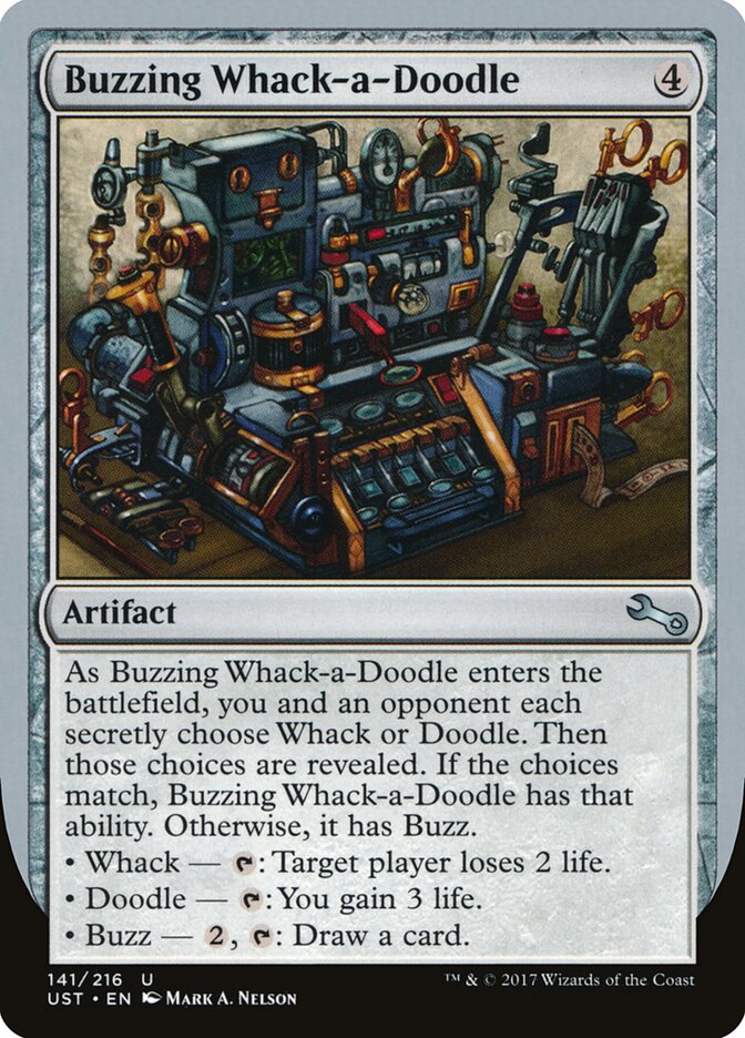 Buzzing Whack-a-Doodle, Unstable · 141/216