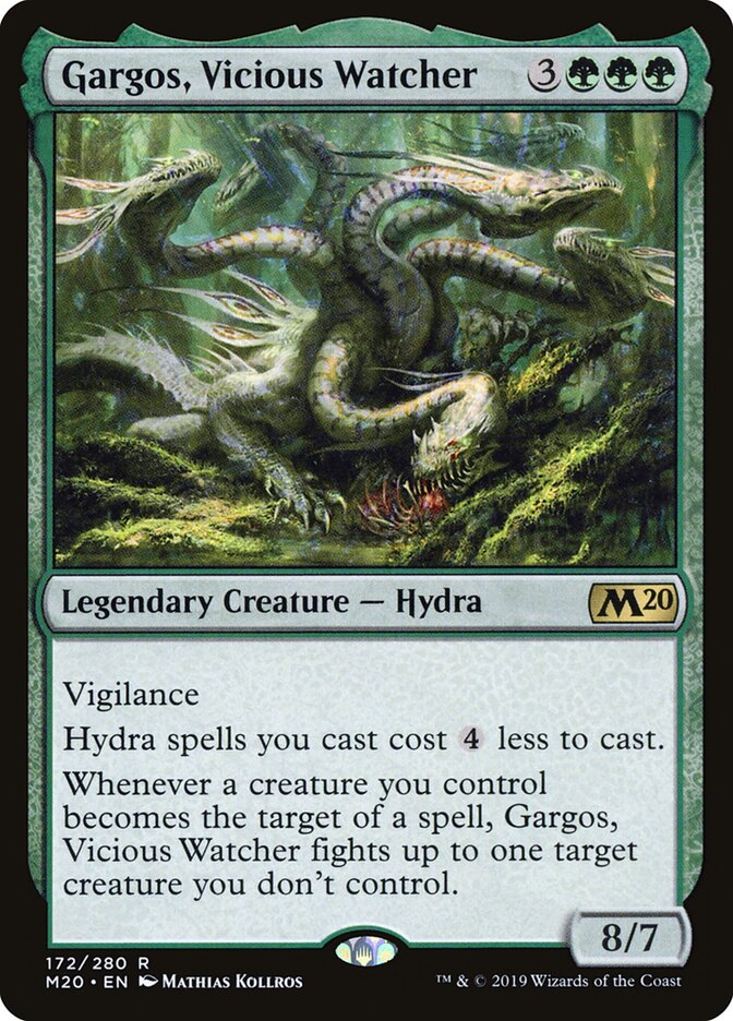 Gargos, Vicious Watcher, Core Set 2020 · 172/280