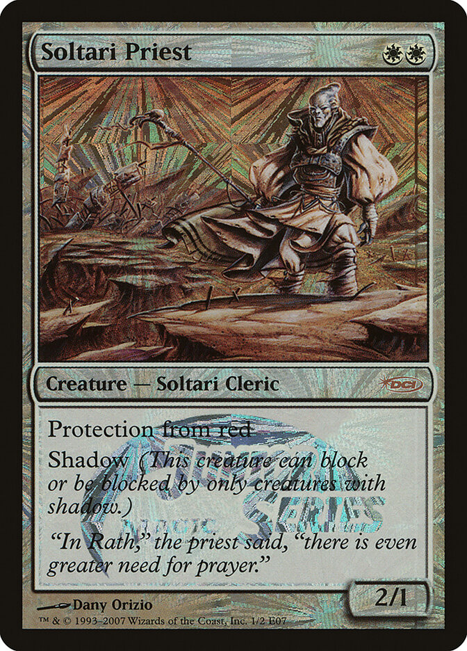Soltari Priest, Junior Series Europe · 1e07