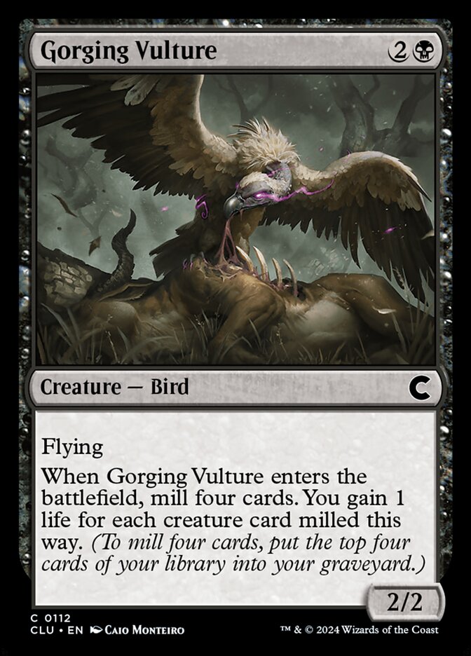 Gorging Vulture, Ravnica: Clue Edition · 0112