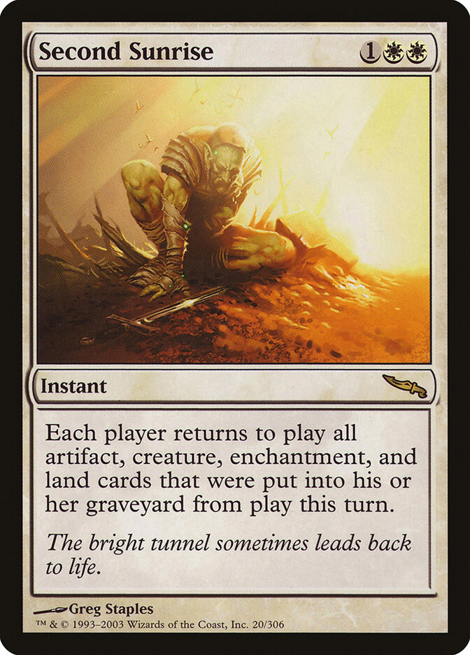 Second Sunrise, Mirrodin · 20/306