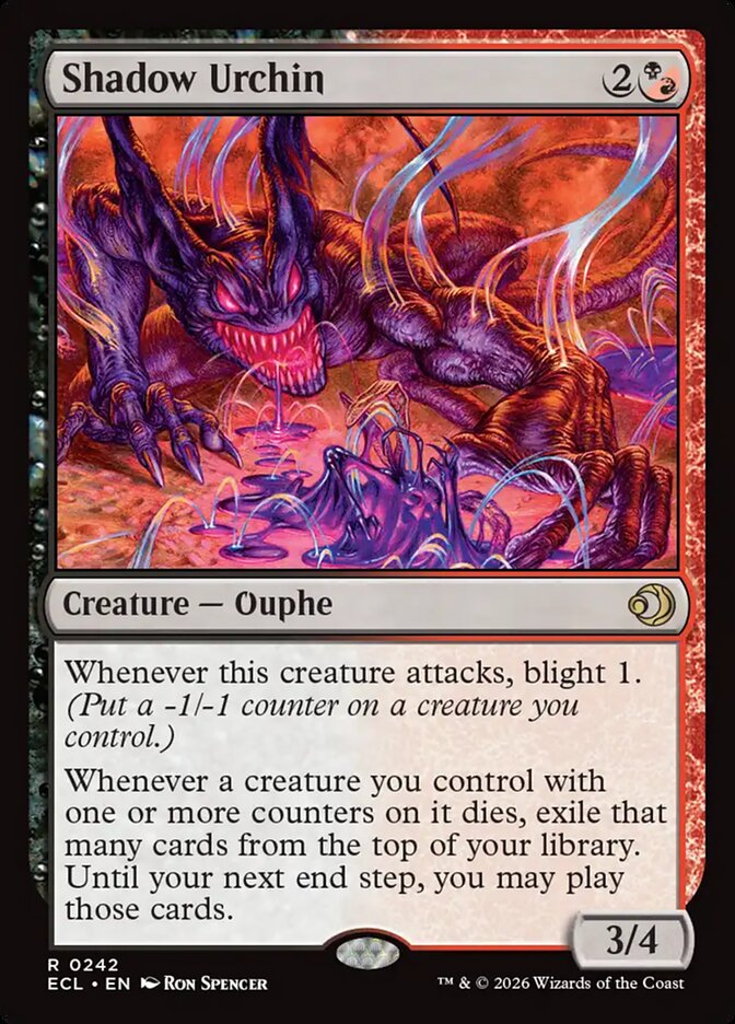 Shadow Urchin, Lorwyn Eclipsed · 0242