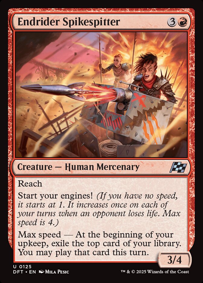 Endrider Spikespitter, Aetherdrift · 0125