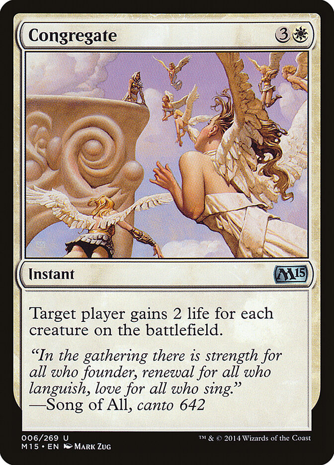 Congregate, Magic 2015 · 006/269