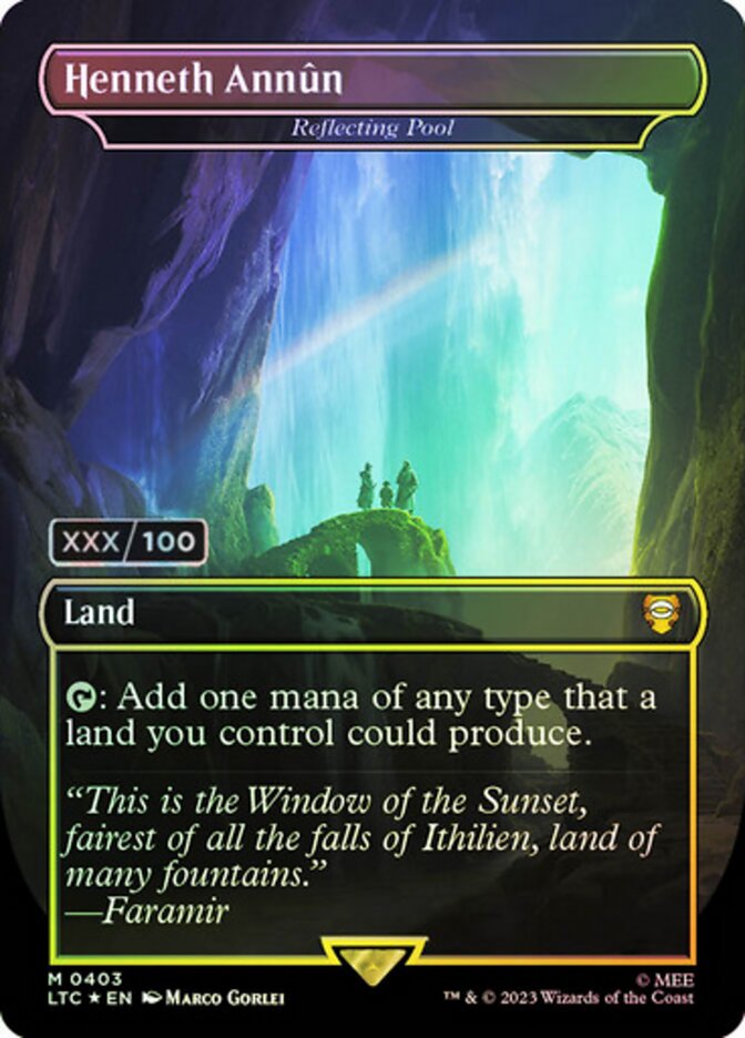 Reflecting Pool, Tales of Middle-earth Commander · 403z