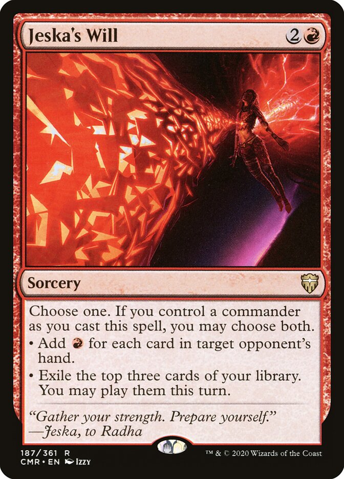 Jeska's Will, Commander Legends · 187/361