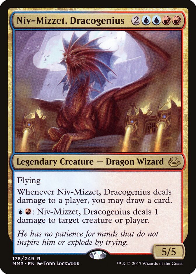 Niv-Mizzet, Dracogenius, Modern Masters 2017 · 175/249