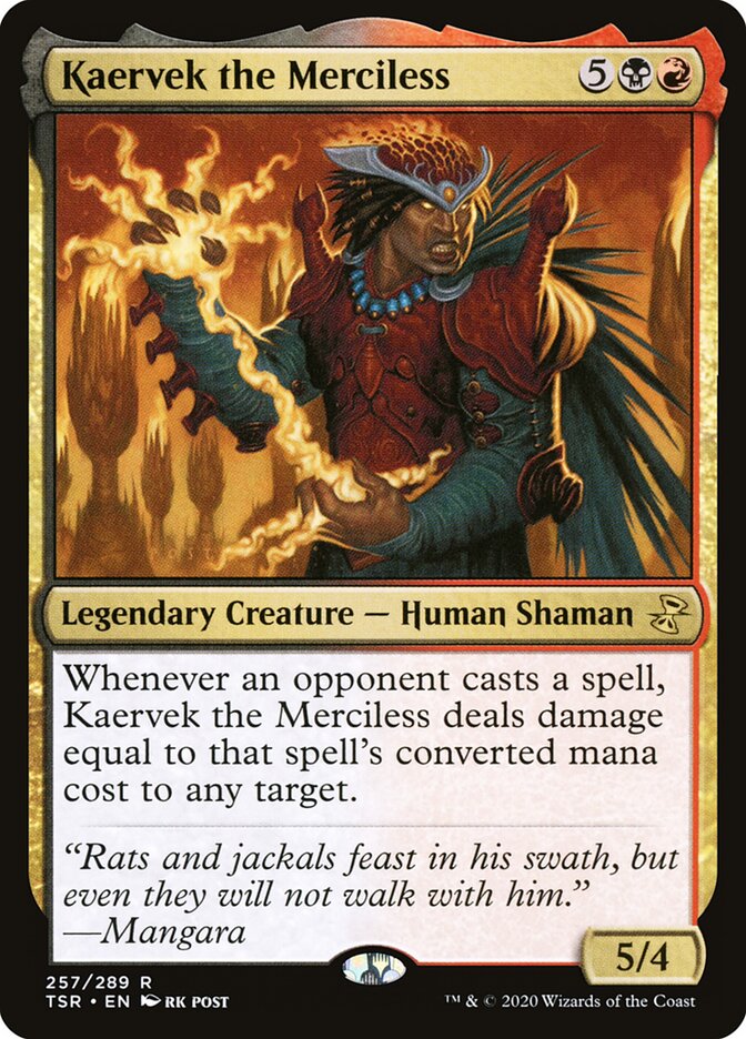 Kaervek the Merciless, Time Spiral Remastered · 257/289