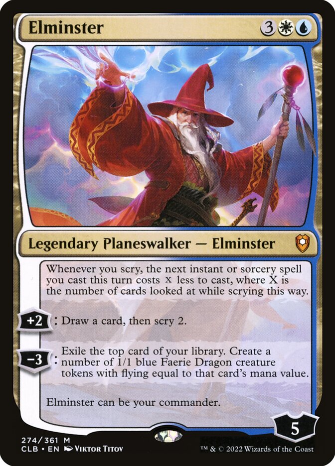 Elminster, Commander Legends: Battle for Baldur's Gate · 274/361